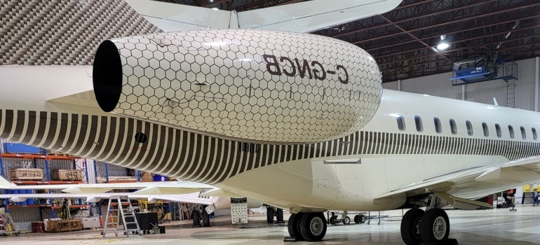 A cargo plane 